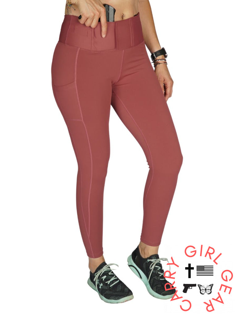 Eclipse Legging | Mauve Leggings