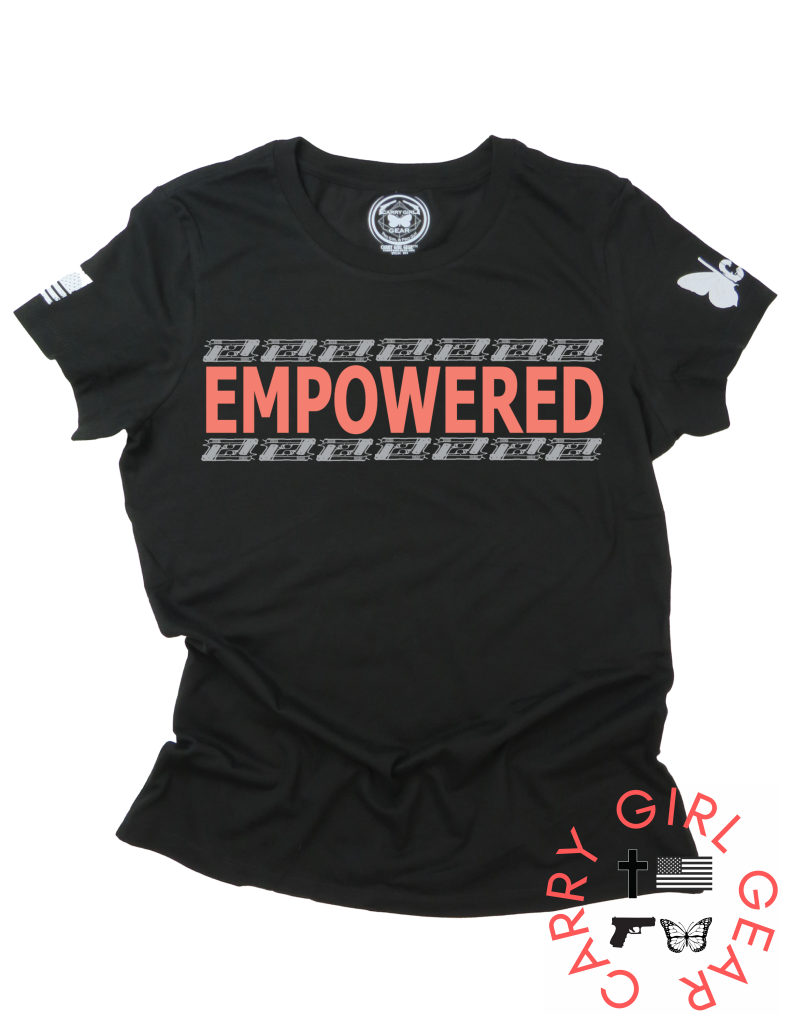 Empowered **march 2022 Club Tee Xs / Black Womens Cut