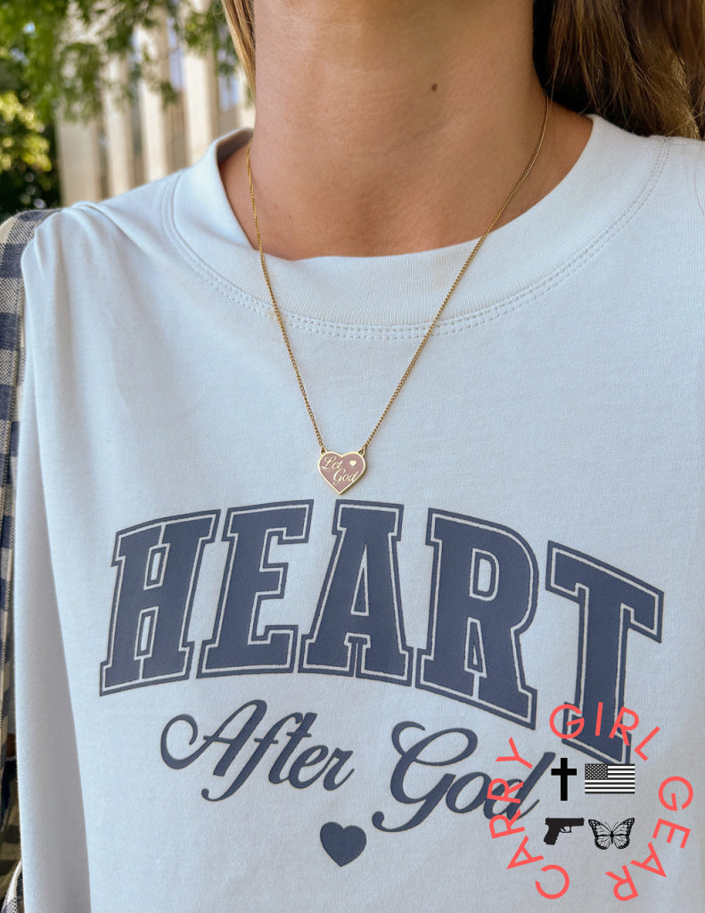 Enamel Let God Necklace Necklace