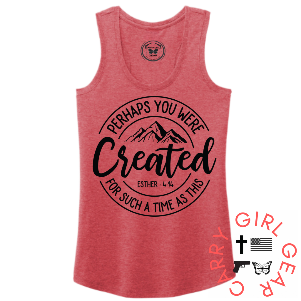 Esther 4:14 Tank Top Xs / Red Tank Top