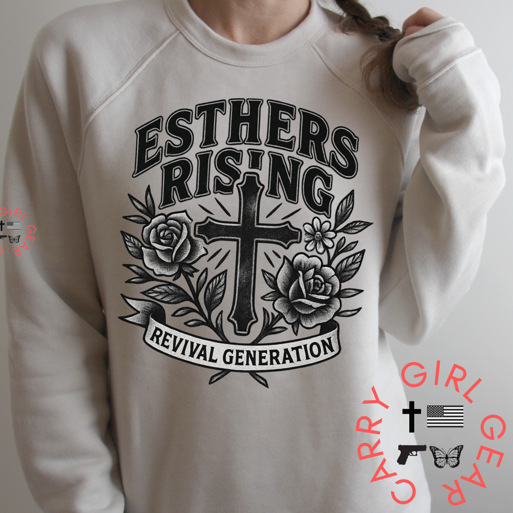 Esthers Rising SWEATSHIRT Desert Praise / XS