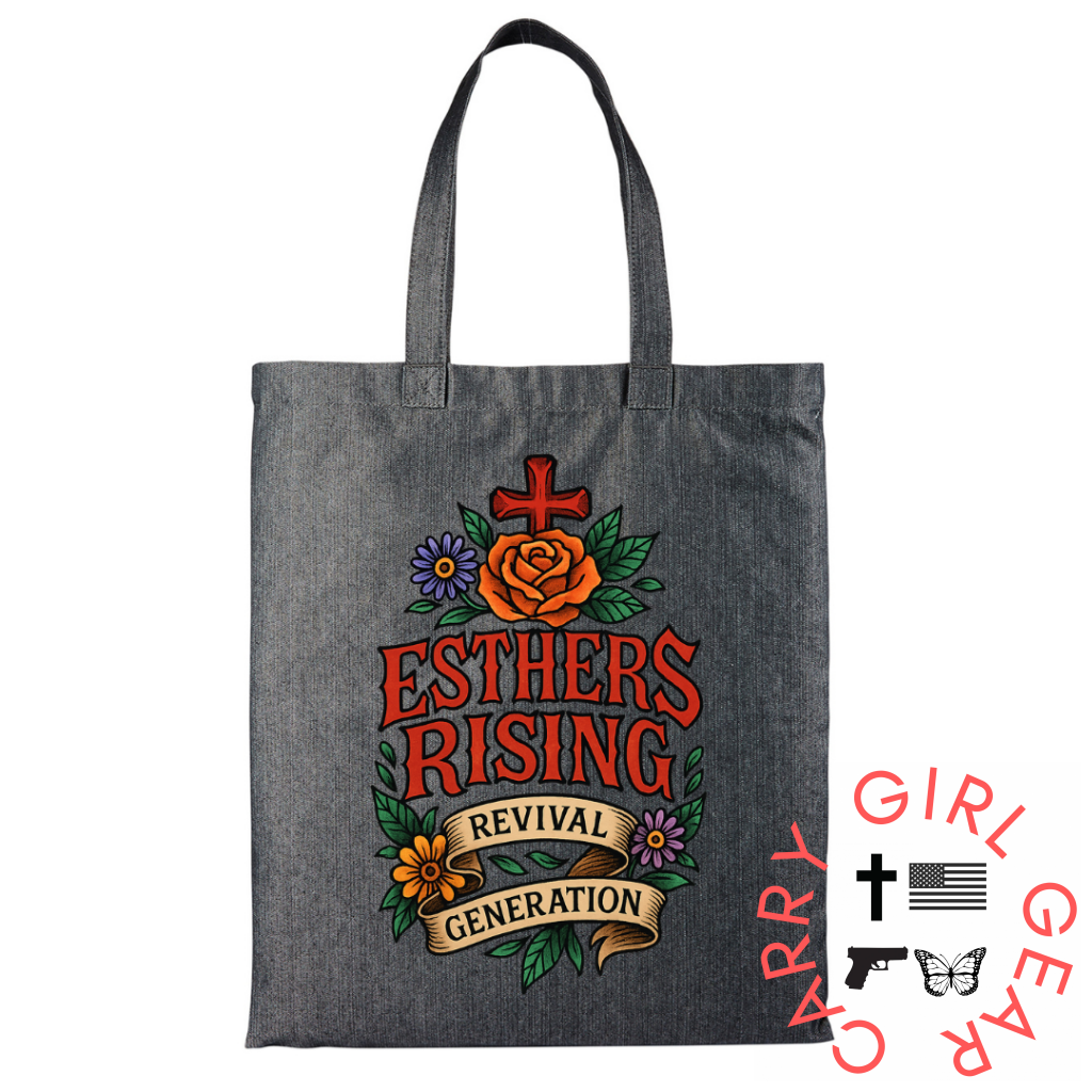 ESTHERS RISING TOTE Holy Smoke