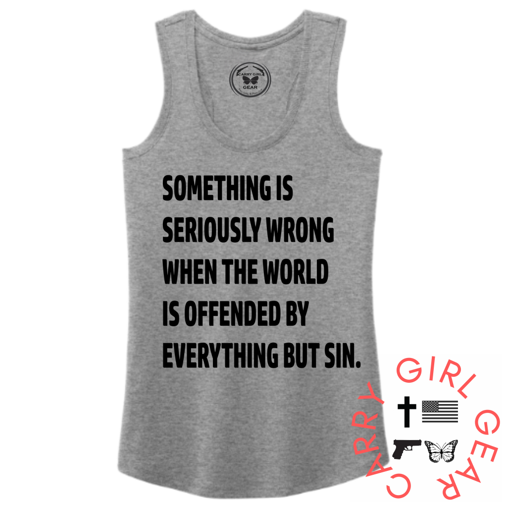 Everything But Sin Tank Top Xs / Gray Tank Top