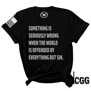 Everything But Sin Tee Xs / Black Unisex Cut Cgg Perfect Tee