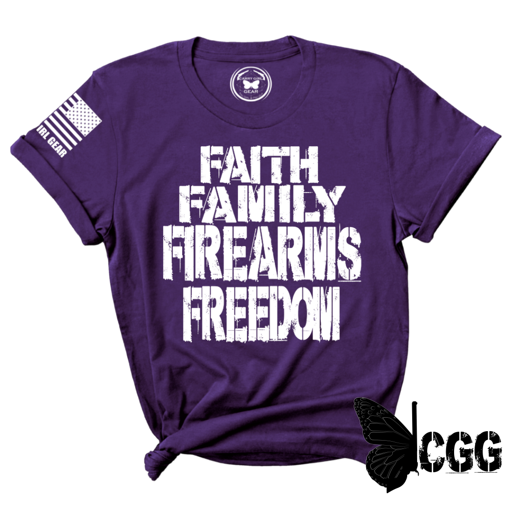 F-Word Tee Xs / Purple Unisex Cut Cgg Perfect Tee