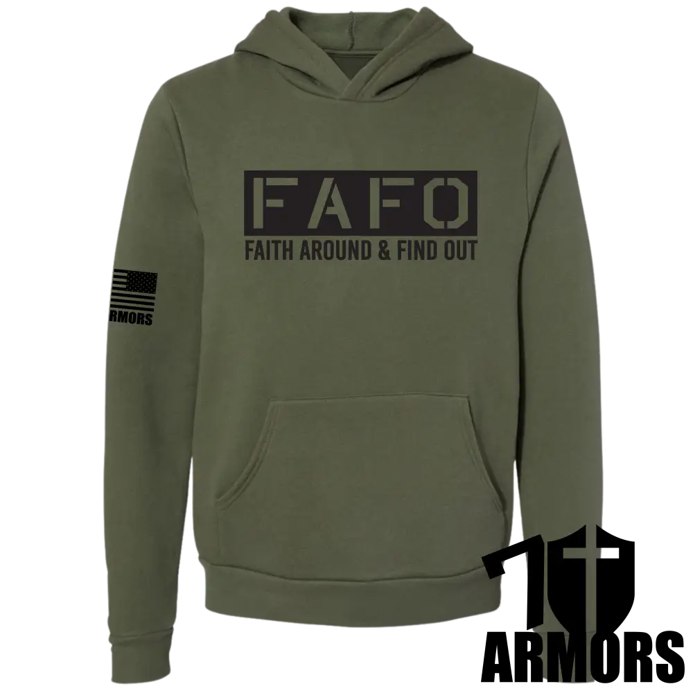 Fafo Hoodie Od Green / Sm