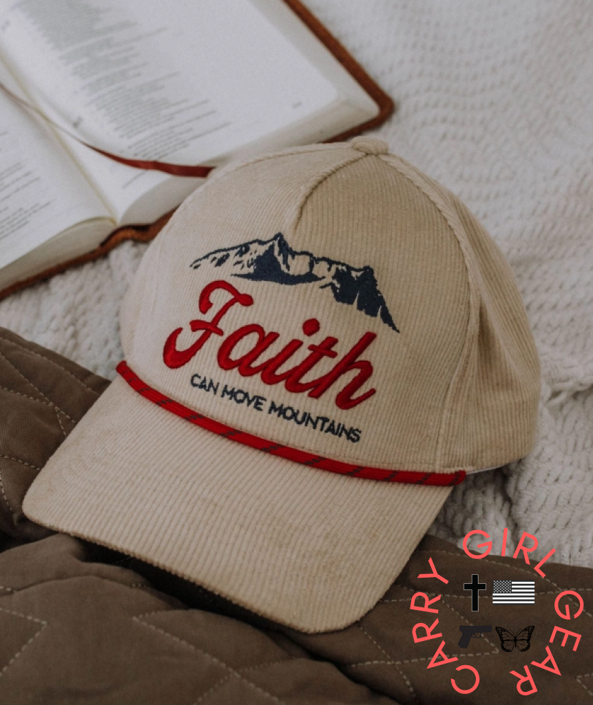 FAITH CAN MOVE MOUNTAINS Hat