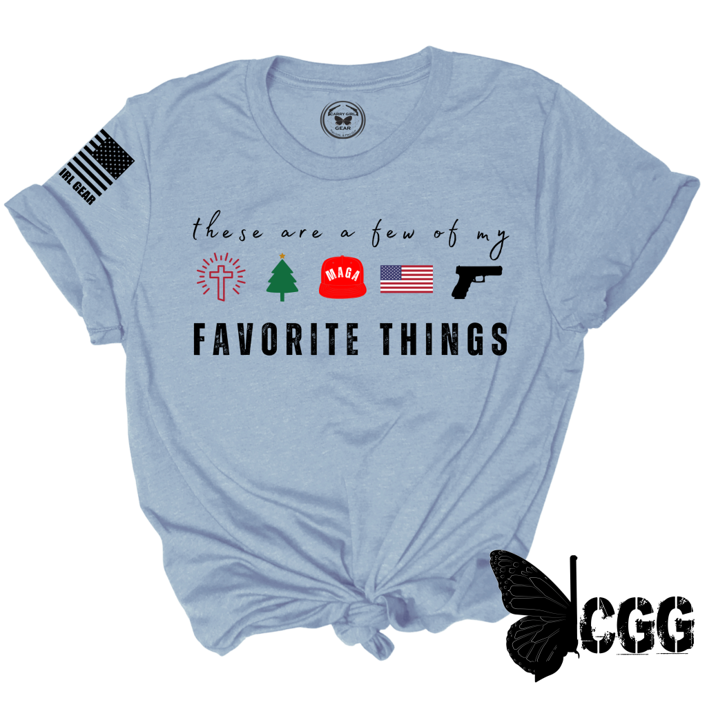 Favorite Things Tee Xs / Blue Unisex Cut Cgg Perfect Tee