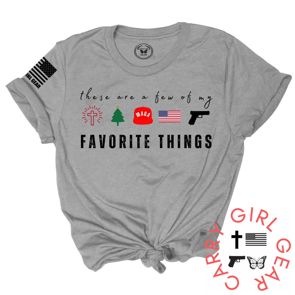 Favorite Things Tee Xs / Steel Unisex Cut Cgg Perfect Tee