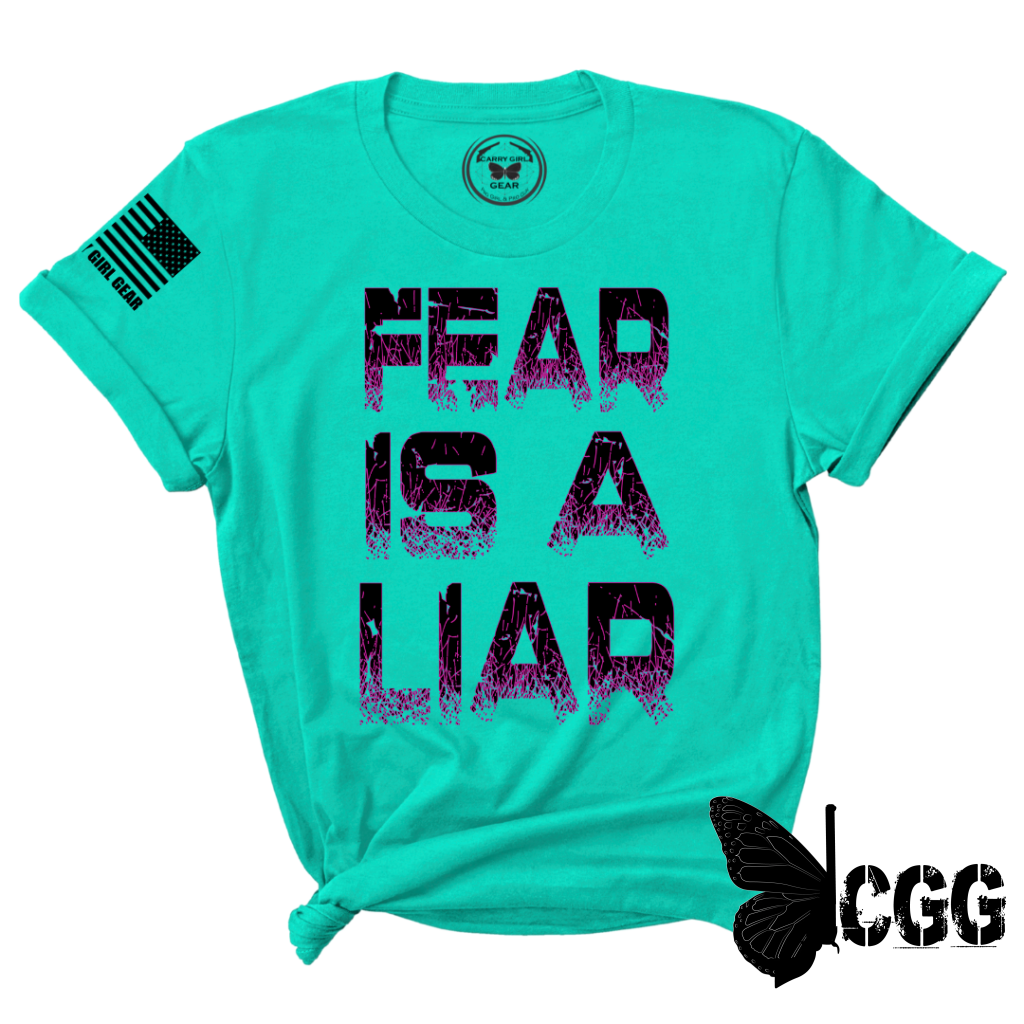 Fear Is A Liar Tee Xs / Mauve Unisex Cut Cgg Perfect Tee