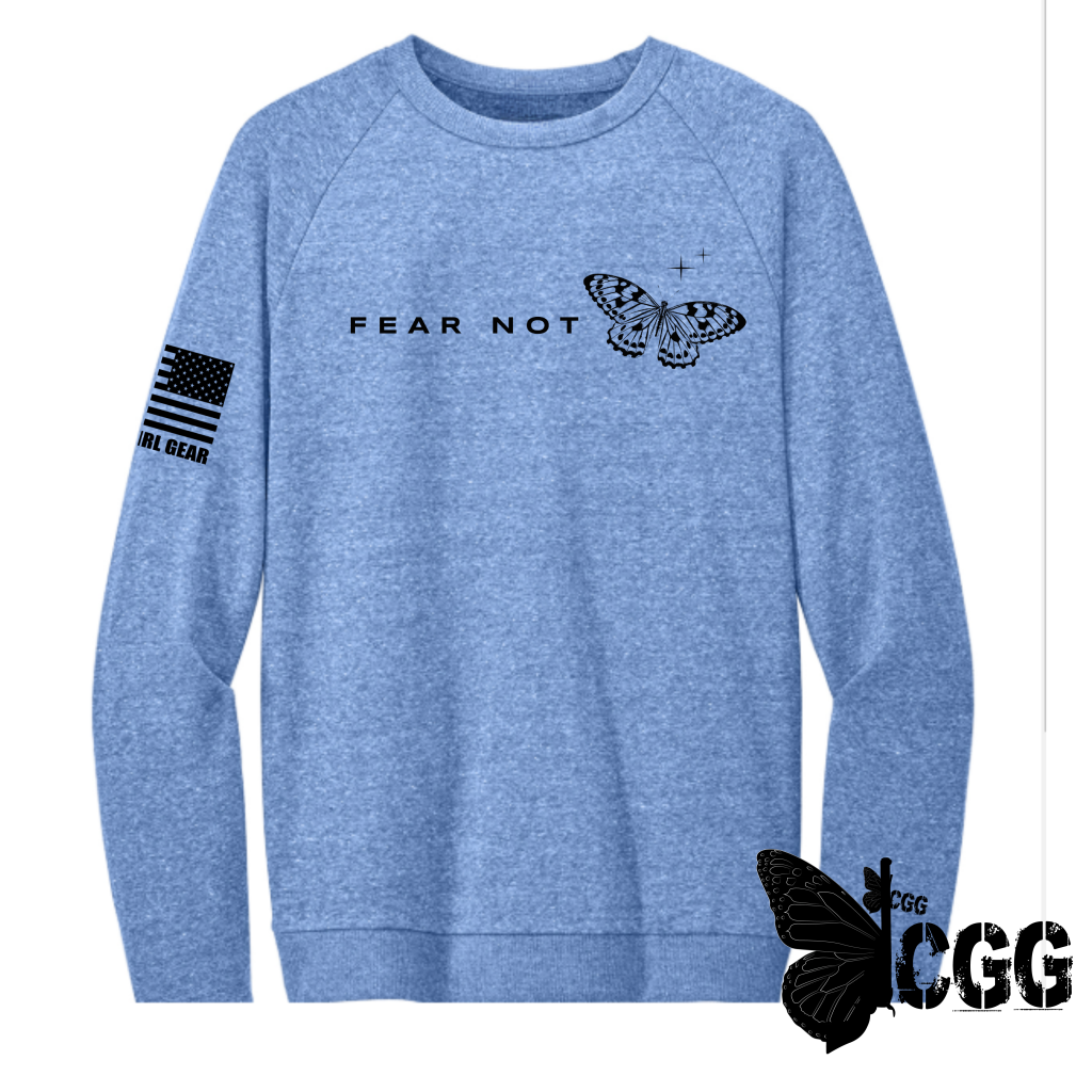 FEAR NOT Sweatshirt SM / HEATHER ROYAL Sweatshirt