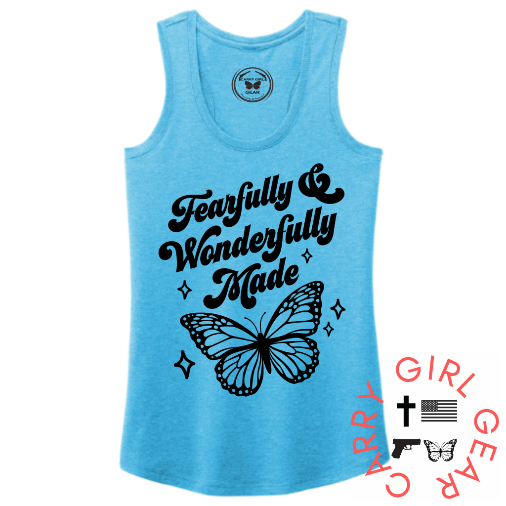 Fearfully & Wonderfully Made Tank Top Xs / Turquoise Tank Top
