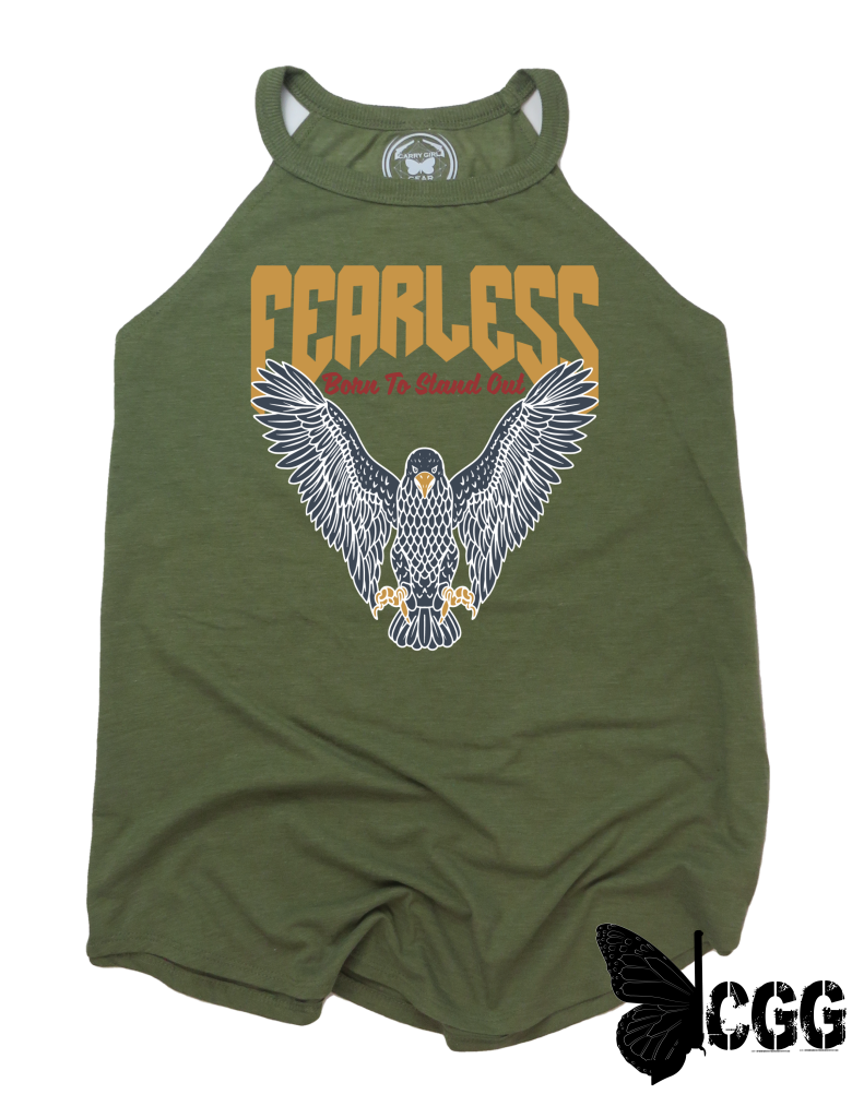 Fearless Badass Tank Xs / Military Green Cgg Badass Tank