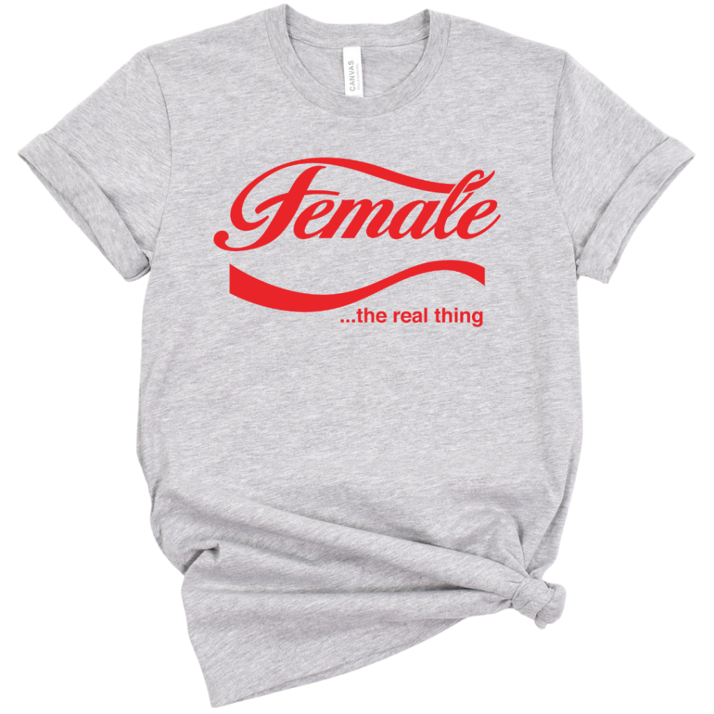 FEMALE TEE Gray / XS T-Shirts