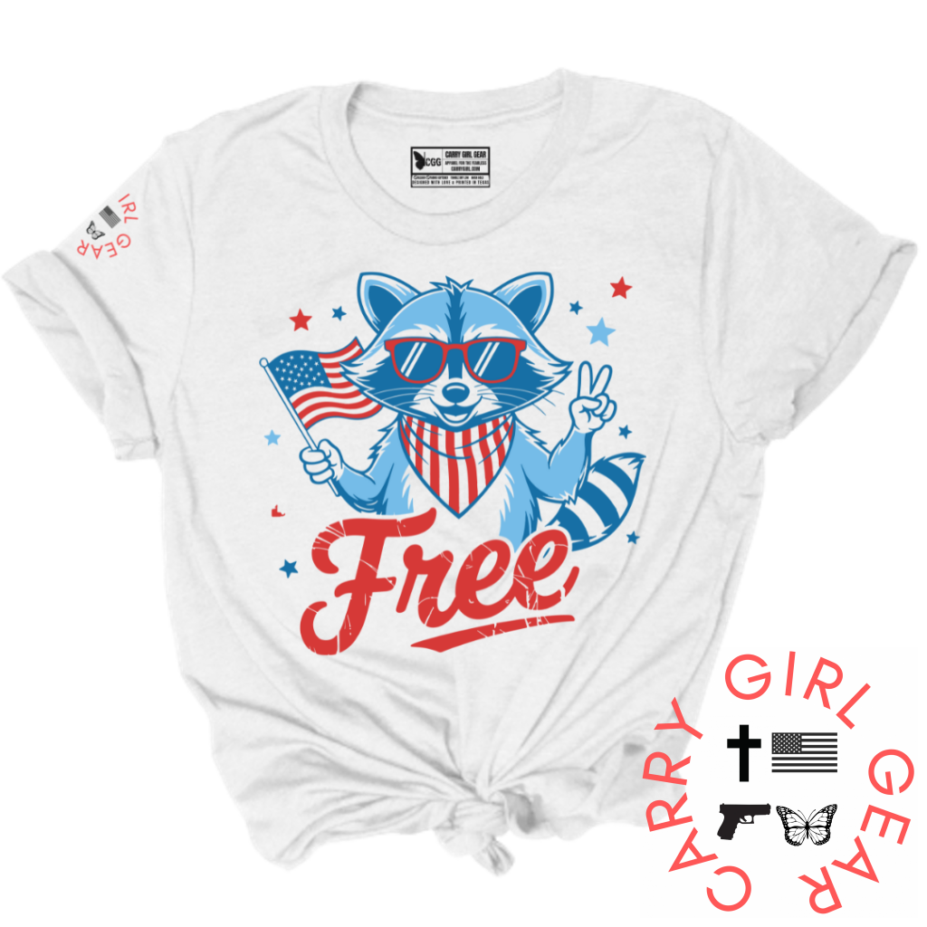 FERAL & FREE***JULY 2025 CLUB TEE XS / WHITE / WOMENS CUT