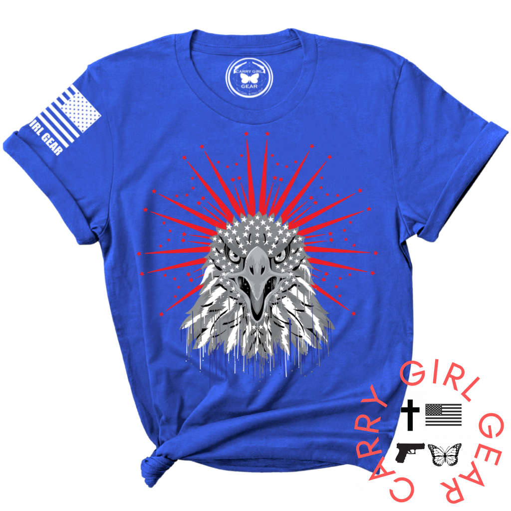 Firecracker Tee Xs / Royal Blue Unisex Cut Cgg Perfect Tee