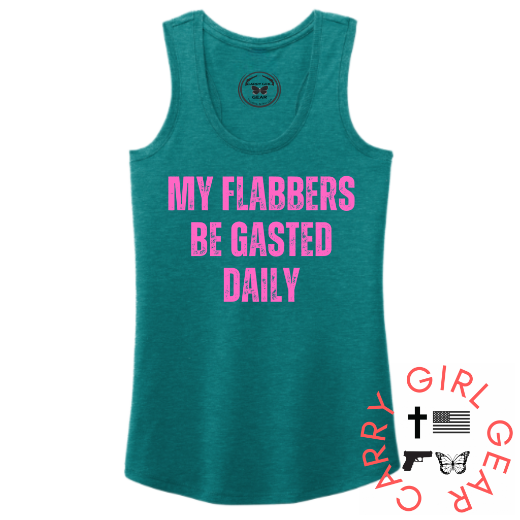 Flabbers Tank Top Xs / Teal Tank Top
