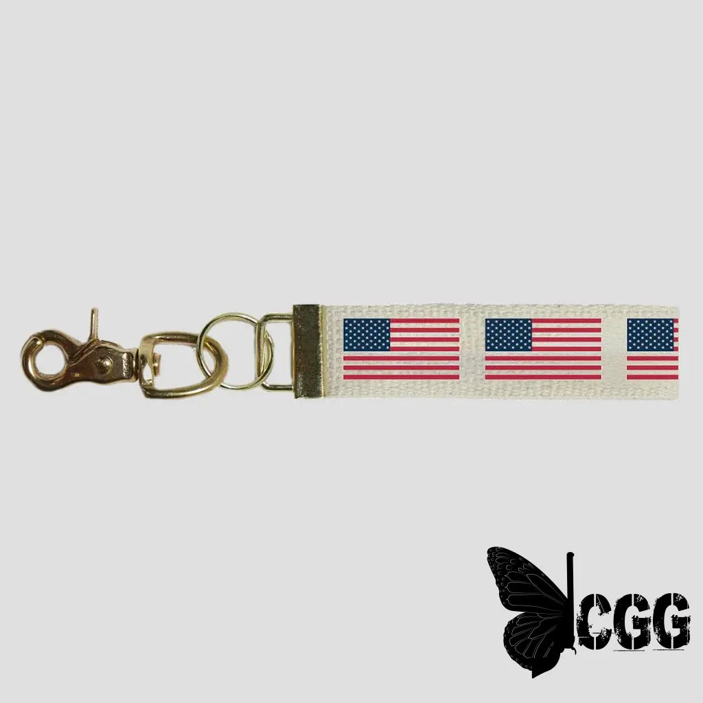 Flags Of Valor - 50 Stars Flag Keychain