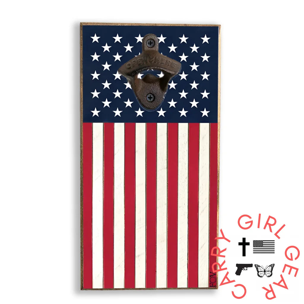 Flags Of Valor - American Flag Bottle Opener