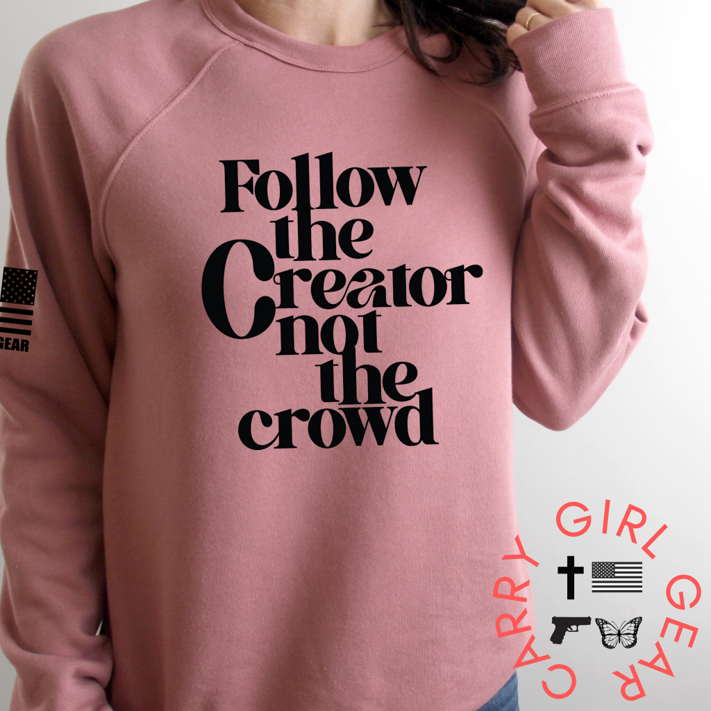 Follow Hoodie & Sweatshirt / Mauve Xs