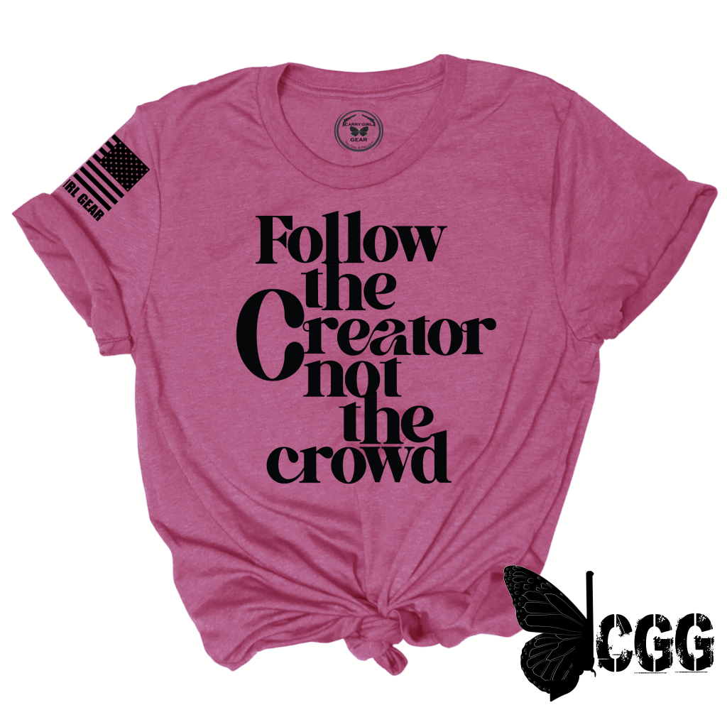 Follow Tee Xs / Magenta Unisex Cut Cgg Perfect Tee