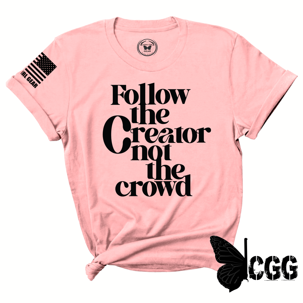 Follow Tee Xs / Pink Unisex Cut Cgg Perfect Tee