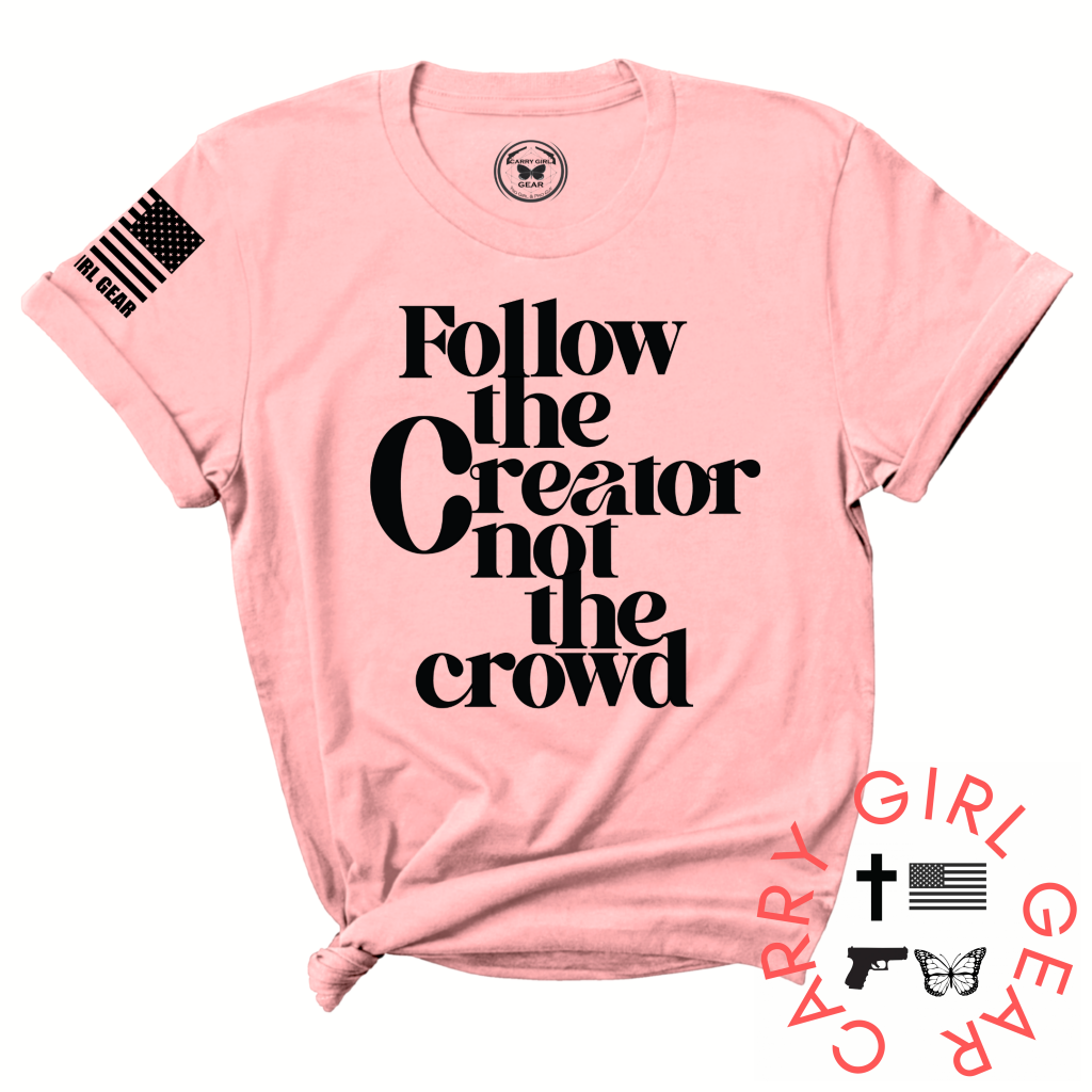 Follow Tee Xs / Pink Unisex Cut Cgg Perfect Tee