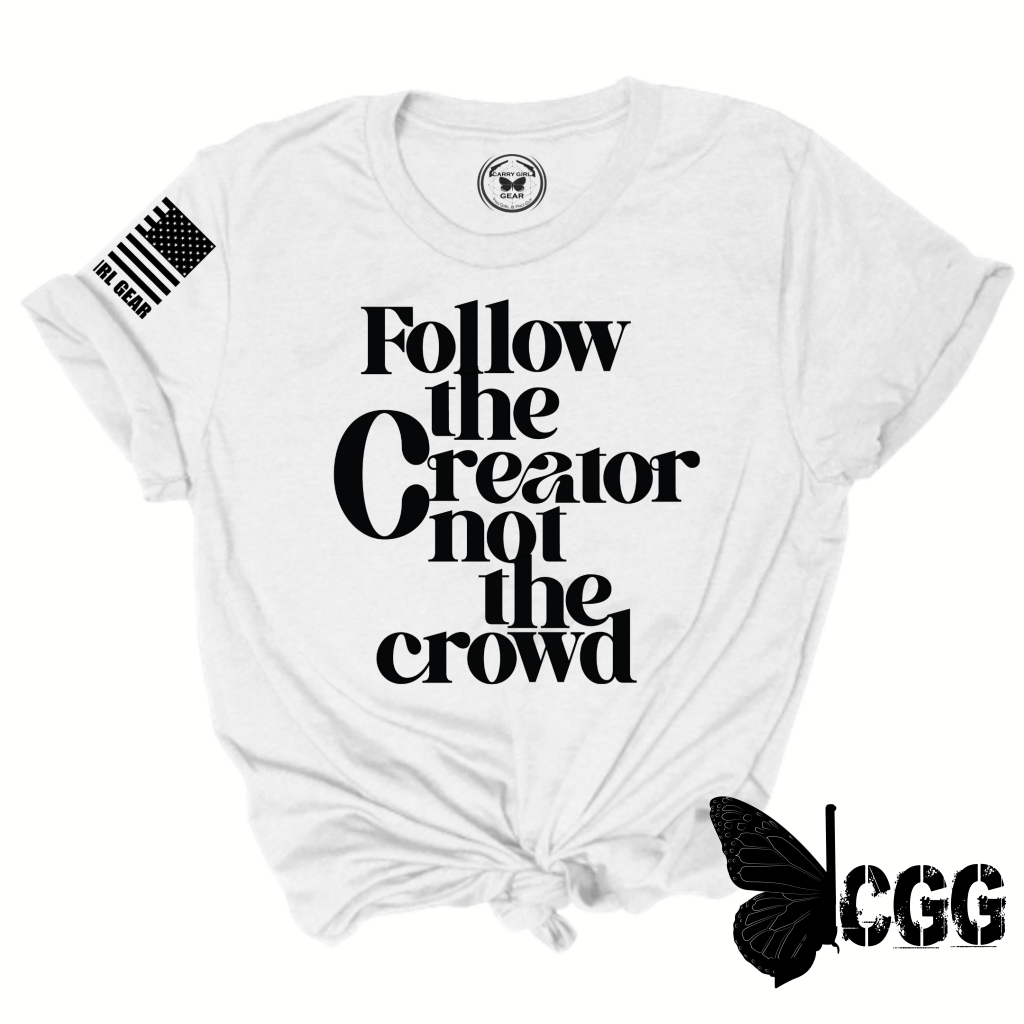 Follow Tee Xs / White Unisex Cut Cgg Perfect Tee