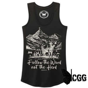 Follow The Word Tank Top Xs / Black Tank Top