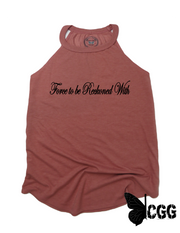 Force To Be Reckoned With Badass Tank Xs / Blush Cgg Badass Tank