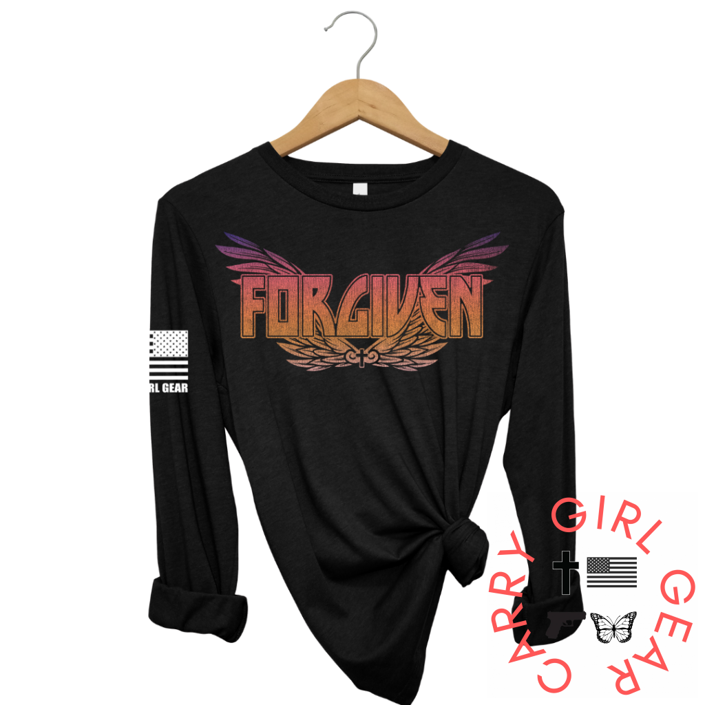 Forgiven Long Sleeve Black / Xs