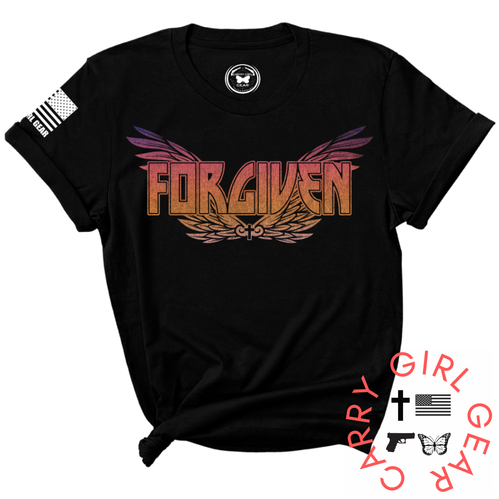 Forgiven Tee Xs / Black Unisex Cut Cgg Perfect Tee