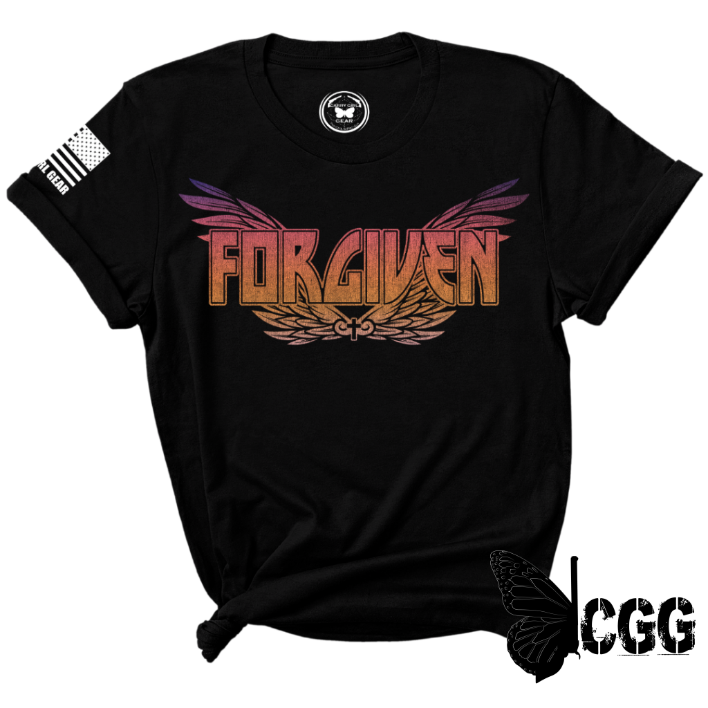 Forgiven Tee Xs / Black Unisex Cut Cgg Perfect Tee