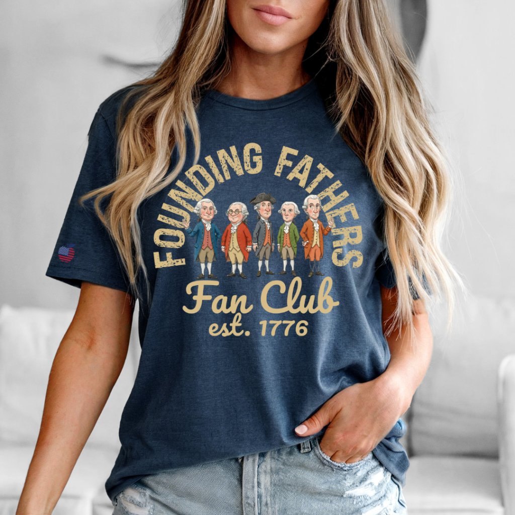 FOUNDING FATHERS TEE Navy / XS / UNISEX TEE T-Shirts