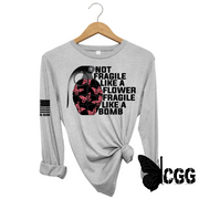 Fragile Long Sleeve Steel / Xs