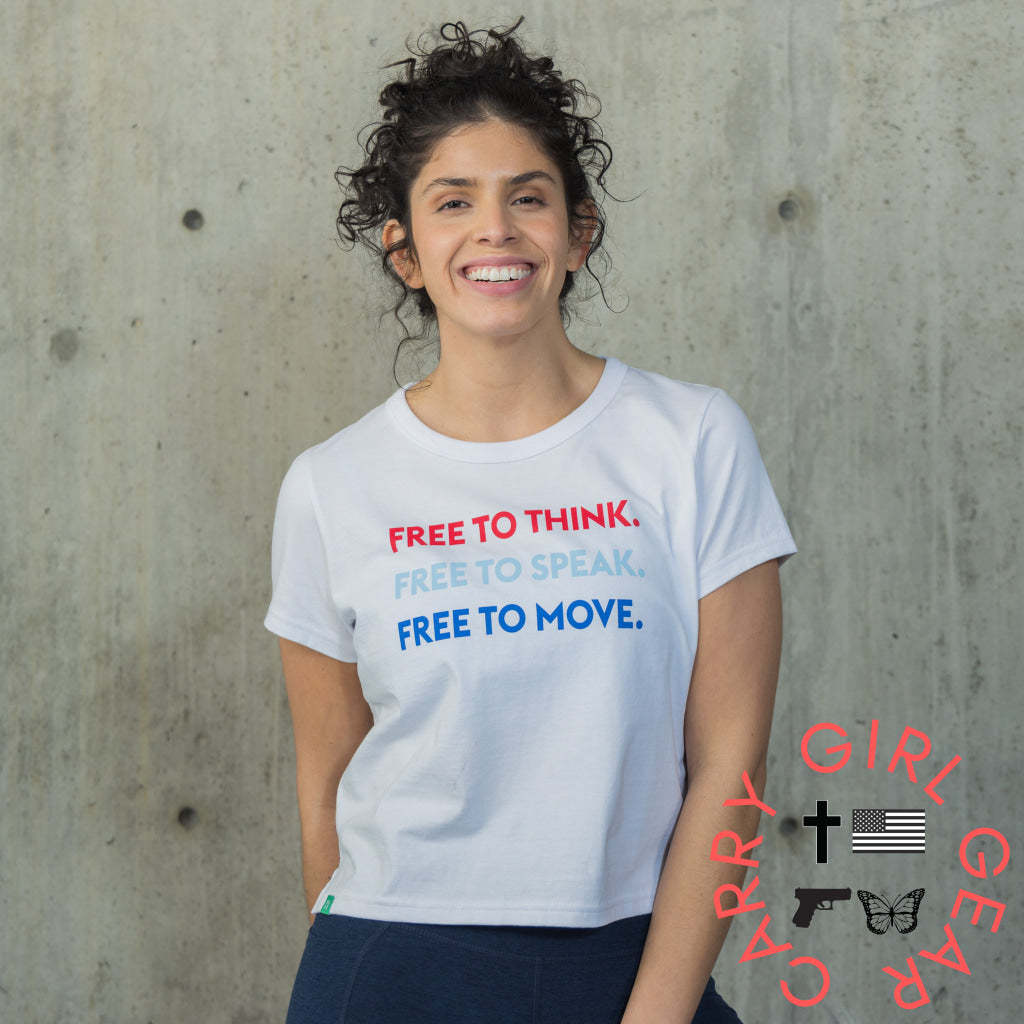 Free to Speak Tee XS / White XPT