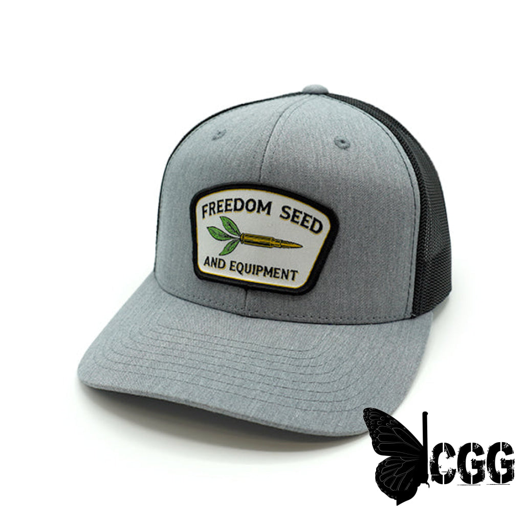 Freedom Seed And Equipment Woven Patch Hat Duck Camo And Black / Curved Bill Snapback Nc - Hats