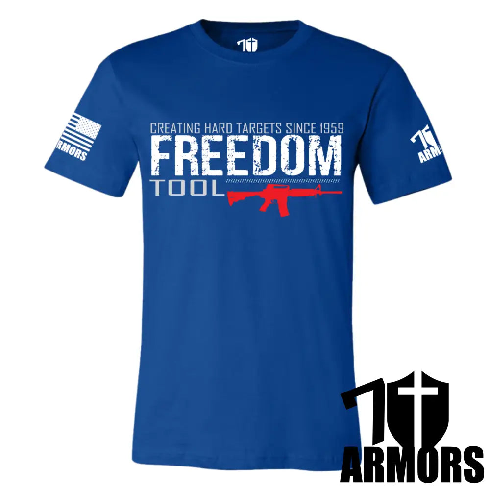 Freedom Tool T-Shirt Sm / Royal Blue T-Shirts