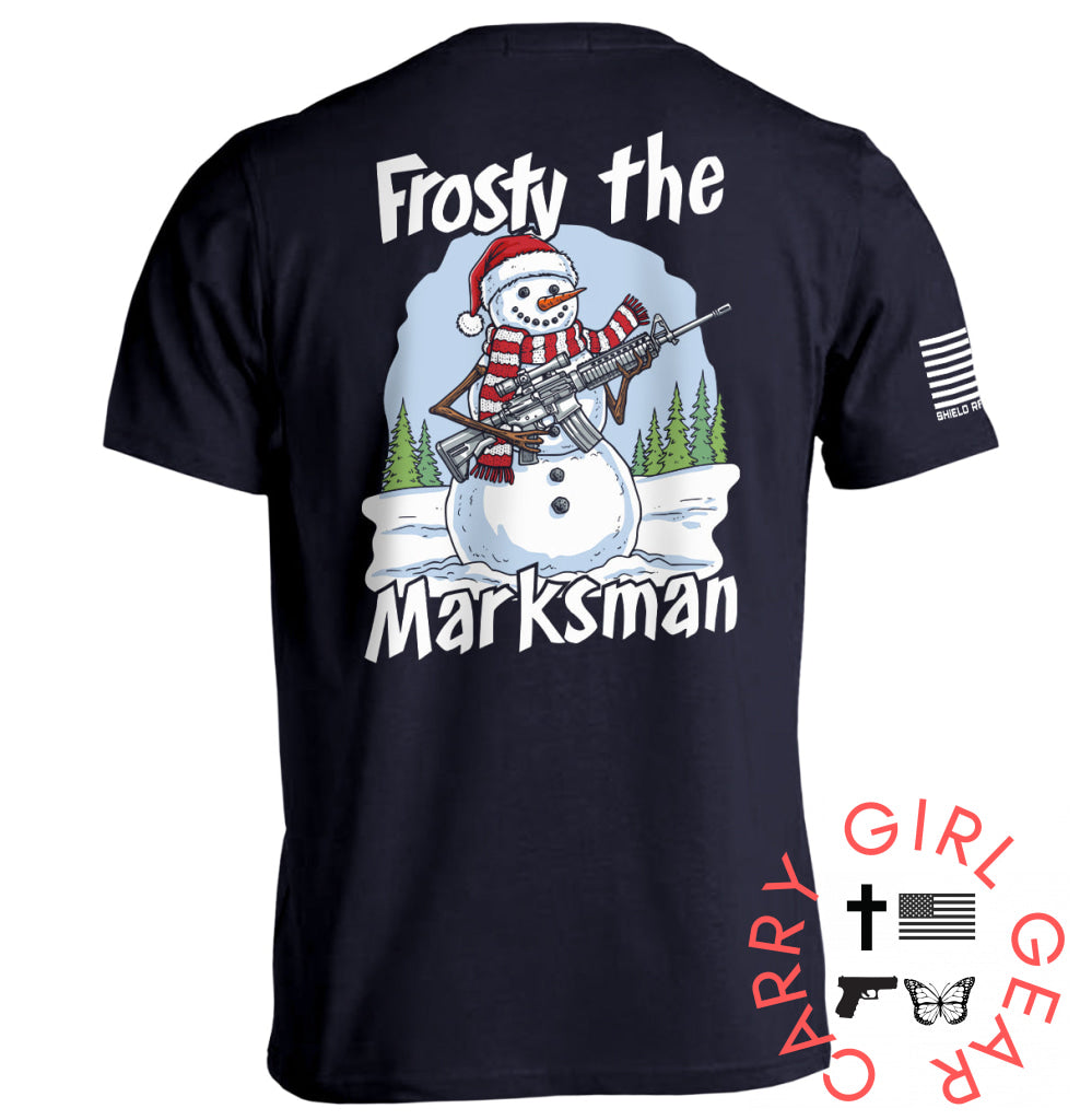 Frosty The Marksman Tee / Navy / S NC - Apparel