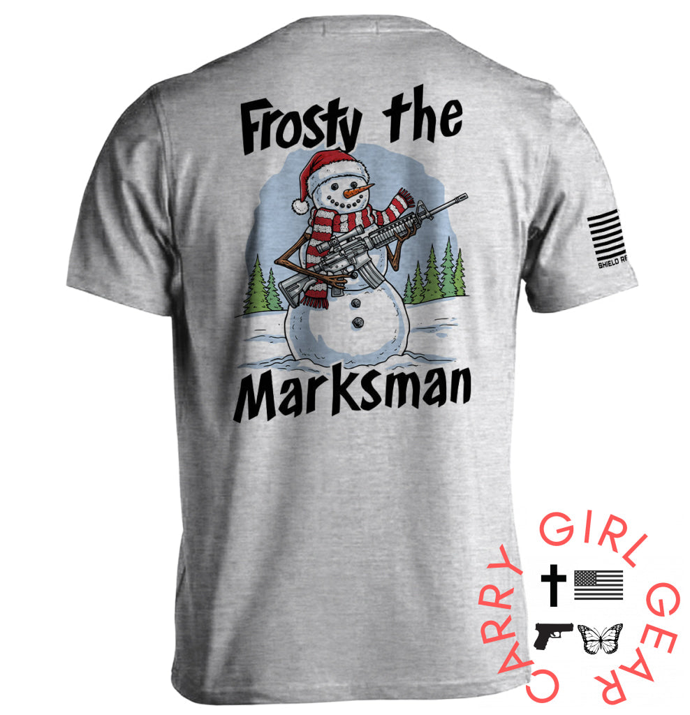 Frosty The Marksman Tee / Sport Grey / S NC - Apparel