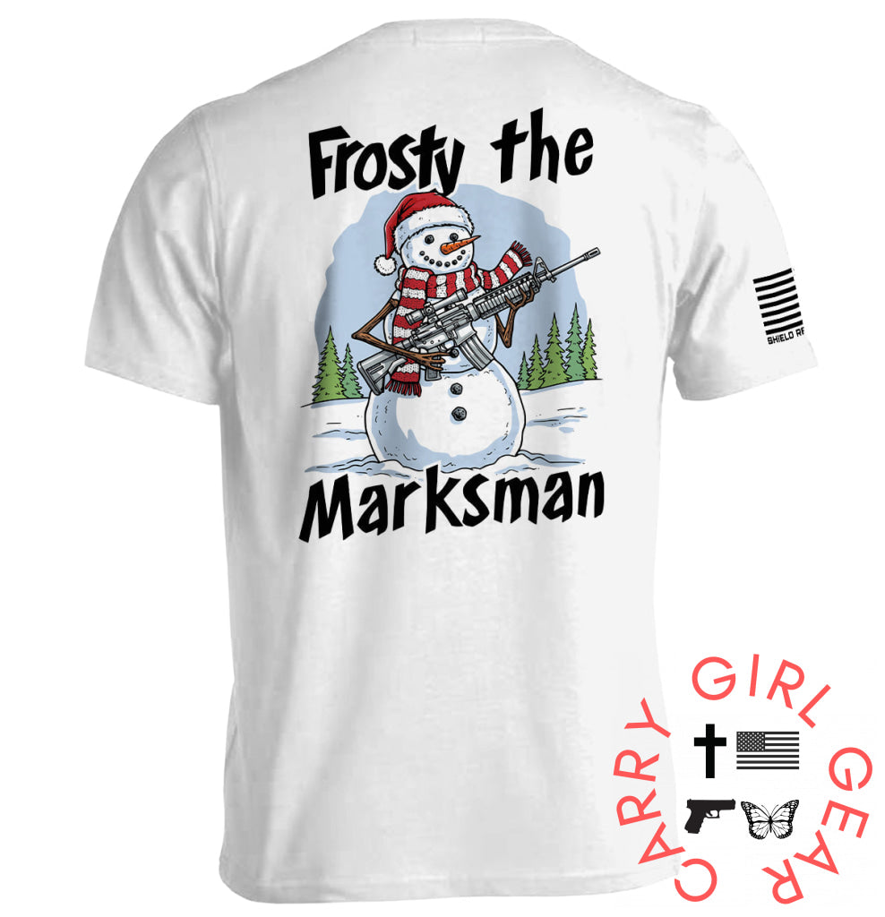 Frosty The Marksman Tee / White / S NC - Apparel