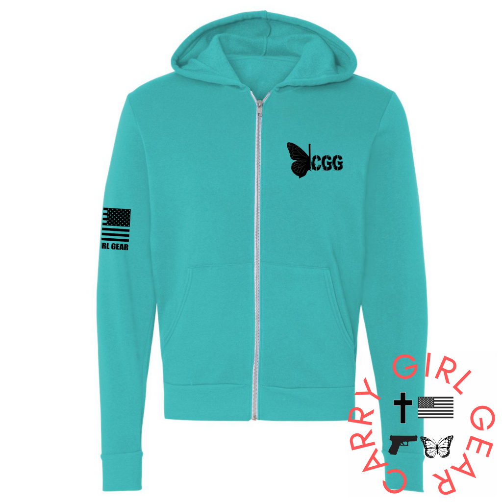 Full Armor Zippered Hoodie