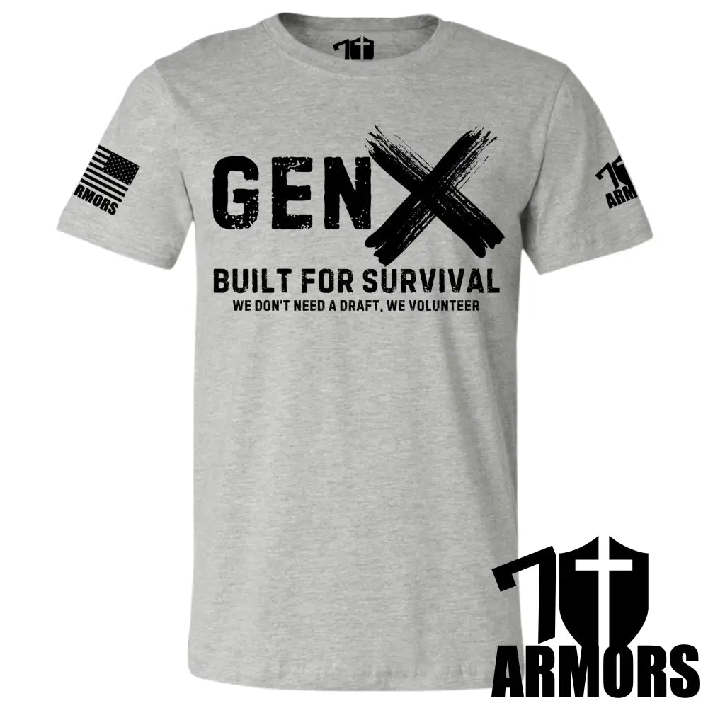 Gen X T-Shirt Sm / Gray T-Shirts