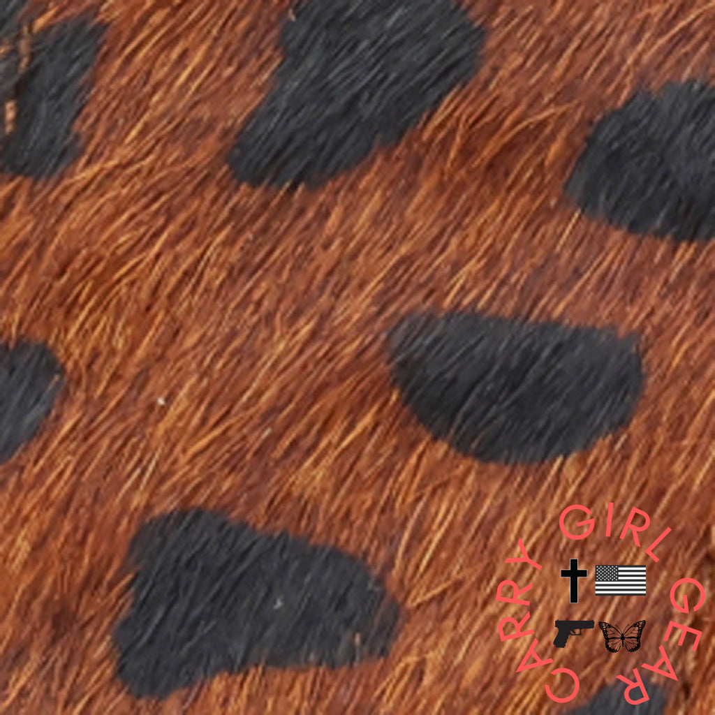 Genuine Cowhide Hair-On Crossbody Strap By Lady Conceal