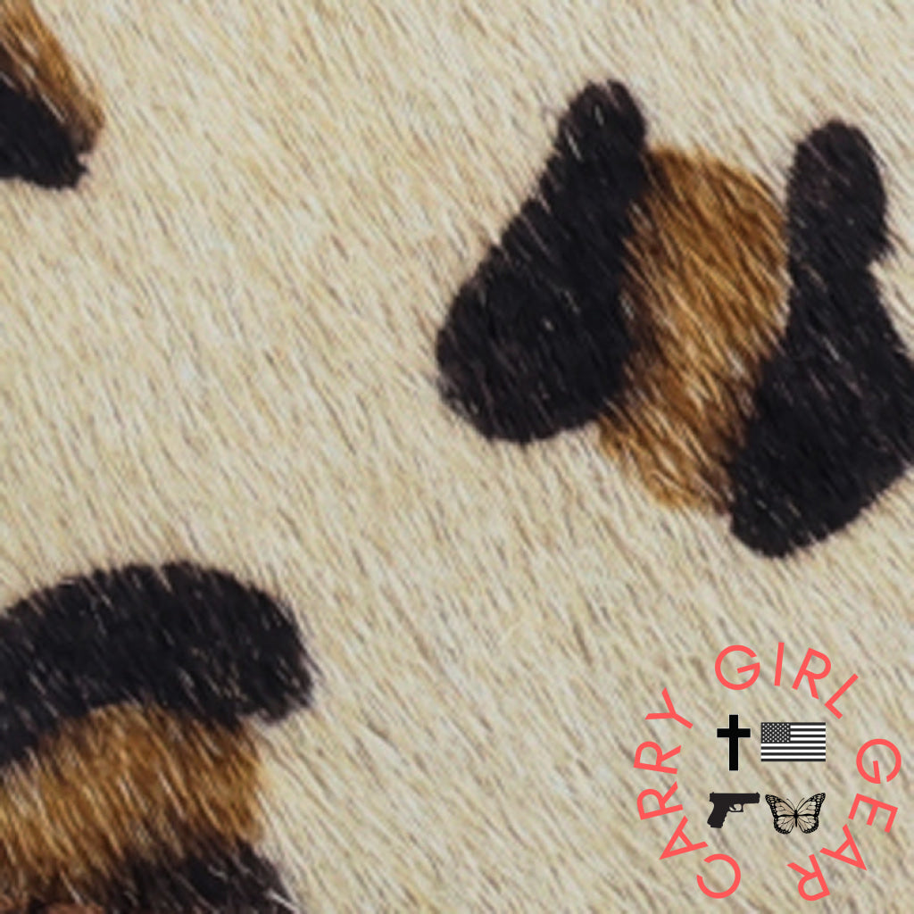 Genuine Cowhide Hair-On Crossbody Strap By Lady Conceal