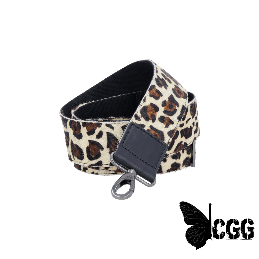 Genuine Cowhide Hair-On Crossbody Strap By Lady Conceal Jaguar