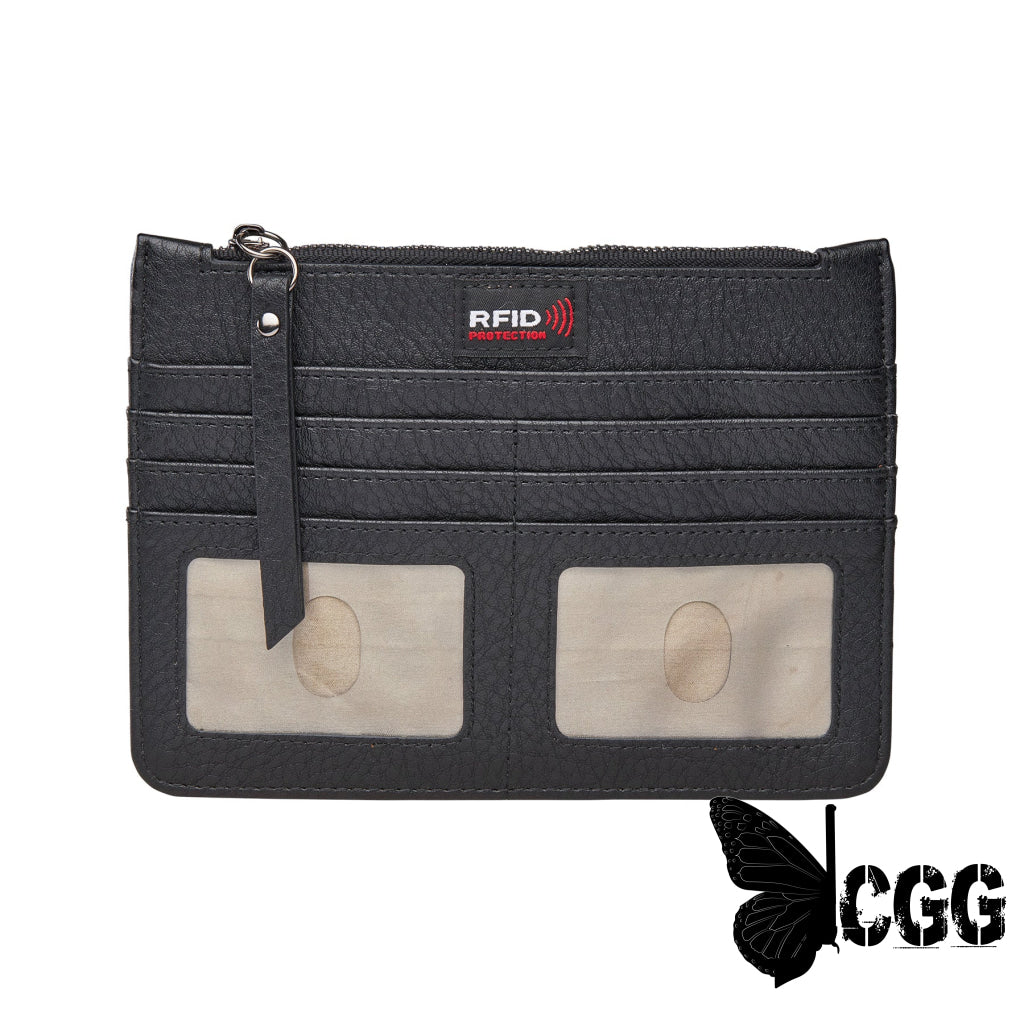 Gia Slim Wallet By Lady Conceal Black