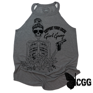 Girl Gang Badass Tank Xs / Gray Cgg Badass Tank