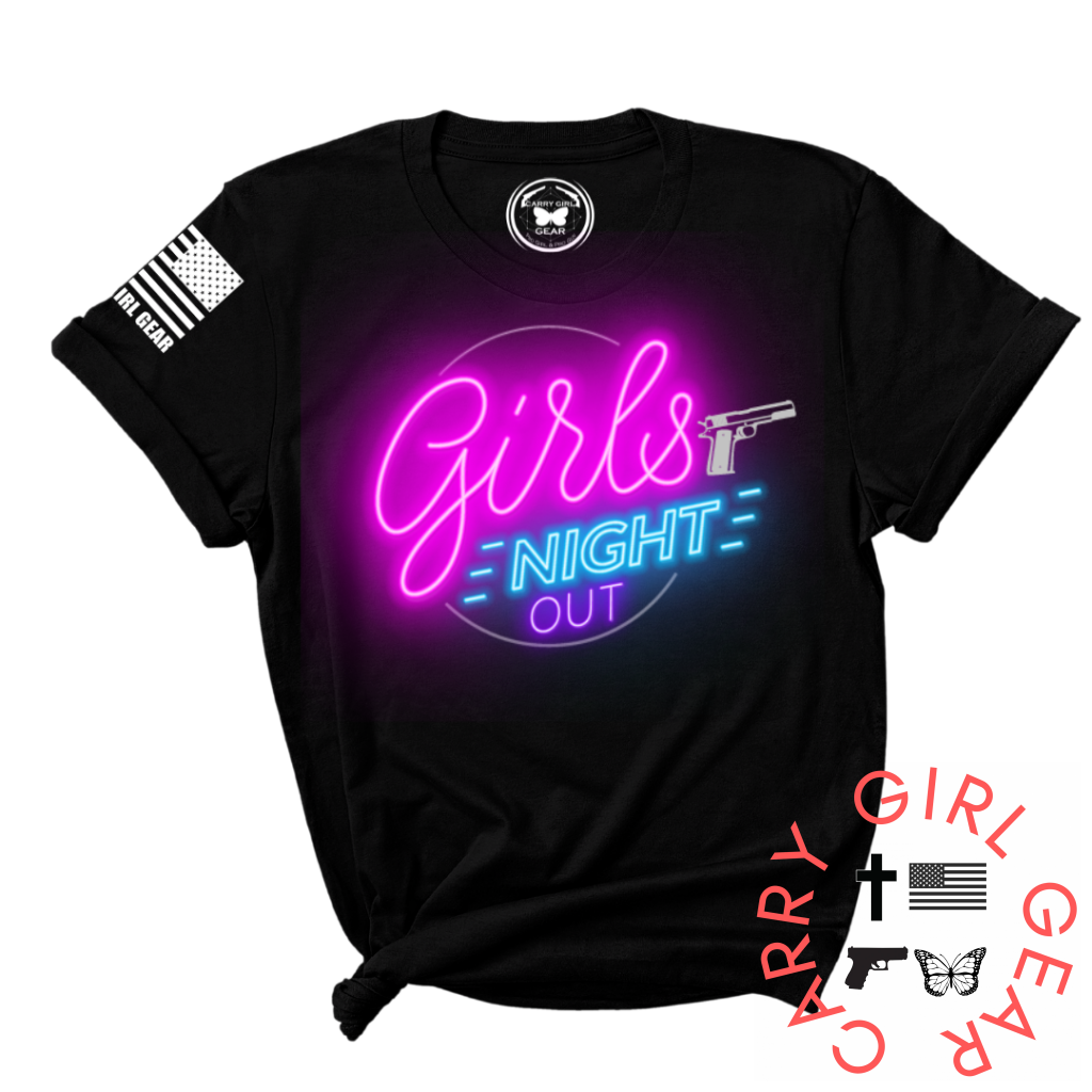 Girls Night Out Tee Xs / Black Unisex Cut Cgg Perfect Tee