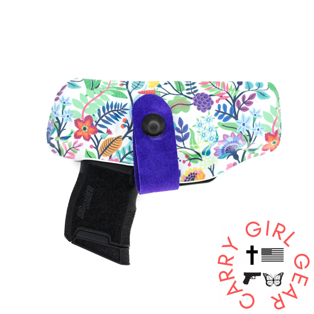 Glock 43X MOS with Red Dot Optic Flashbang Bra Holster Hippie Chick / Right Hand Flashbang - By Gun Fit